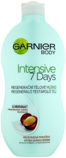 Garnier Body tělové mléko regenerační 7 Days Karite 400 ml
