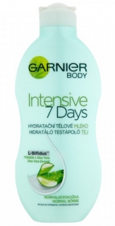 Garnier Body tělové mléko hydratační 7 Days Aloe Vera 400 ml