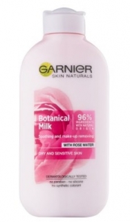 Garnier Skin Naturals Botanical Milk Rose pleťové mléko 200 ml