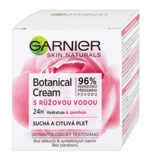 Garnier Skin Naturals Botanical krém s výtažky z Růže 50 ml