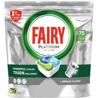 Fairy(Jar)Platinum kapsle do myčky 75 ks
