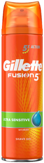 Gillette Fusion5 gel Ultra Sensitive 200 ml
