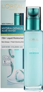 Loreal Hydra Genius Aloe Water Normal to Combination Skin Moisturizer 70 ml