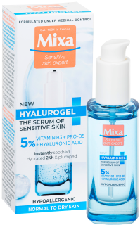Mixa Hyalurogel The Serum hydratační pletové sérum 30 ml
