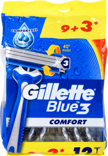 Gillette Blue3 holící jednorázový strojek 9+3 ks