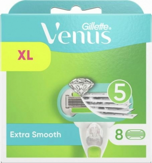 Gillette Venus Extra Smooth sensitive náhradní břity 8 ks