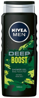 Nivea sprchový gel Men Deep Boost 500 ml