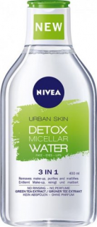 Nivea detoxikační Micelární voda Urban Skin 400 ml