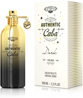 Cuba Men Authentic Dark toaletní voda 100 ml