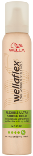 Wella Wellaflex Flexible Ultra Strong Hold ultra silné zpevnění pěnové tužidlo 200 ml