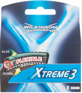 Wilkinson Sword Xtreme 3 náhradní hlavice 8 ks