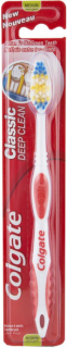 Colgate zubní kartáček Classic Deep Clean Medium 1 ks- červený