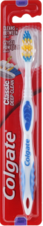 Colgate zubní kartáček Classic Deep Clean Hard 1 ks- modrý