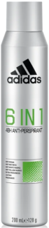Adidas deospray antiperspirant Cool & Dry 48H 6IN1 200 ml
