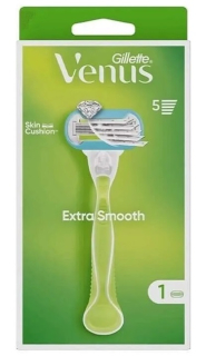 Gillette Venus Extra smooth strojek +1 náhradní hlavice