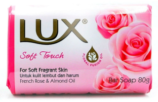Lux mýdlo Soft Touch růžové 80 g