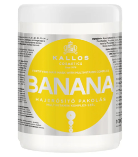 Kallos Banana Multivitamín Complex maska na vlasy 1000 ml
