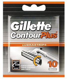Gillette Contour Plus náhrady 10 ks
