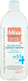Mixa Micellar Water Optimal Tolerance micelární voda pro citlivou pleť 400 ml