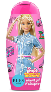 BI-ES sprchový gel 2v1 Barbie Dreamhouse Adventures 250 ml