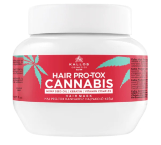 Kallos Hair Pro-Tox Cannabis maska na vlasy s konopným olejem 275 ml