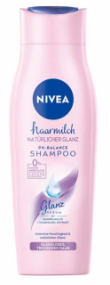 Nivea šampon Hairmilk Natural Shine 250 ml