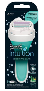 Wilkinson Sword Intuition Sensitive Care holicí strojek + 1 hlavice