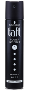 Taft lak na vlasy Power Invisible Mega Stark 5 250 ml