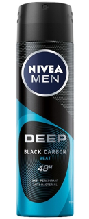 Nivea deospray Men Deep Black Carbon Beat 150 ml