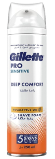 Gillette pěna na holení Pro Sensitive 250 ml
