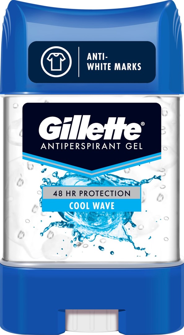 Gillette deostick clear gel Men Cool Wave 70 ml