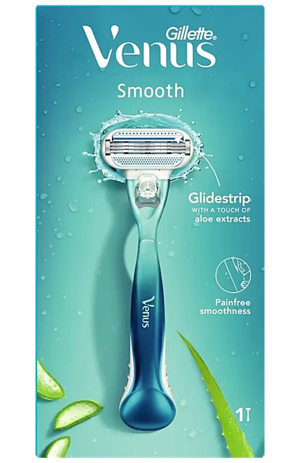 Gillette Venus Smooth holící strojek + 1 hlavice