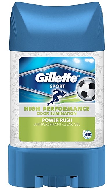 Gillette deostick clear gel Men Power Rush 70 ml