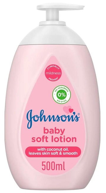 Johnsons dětské tělové mléko Pink 500 ml