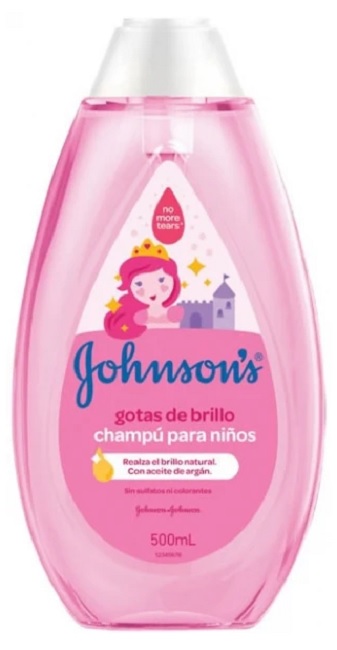 Johnsons dětský šampón na vlasy Shiny Drops 500 ml