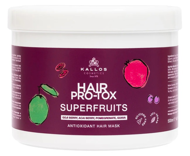 Kallos Hair Pro-Tox Superfruits maska na vlasy 500 ml