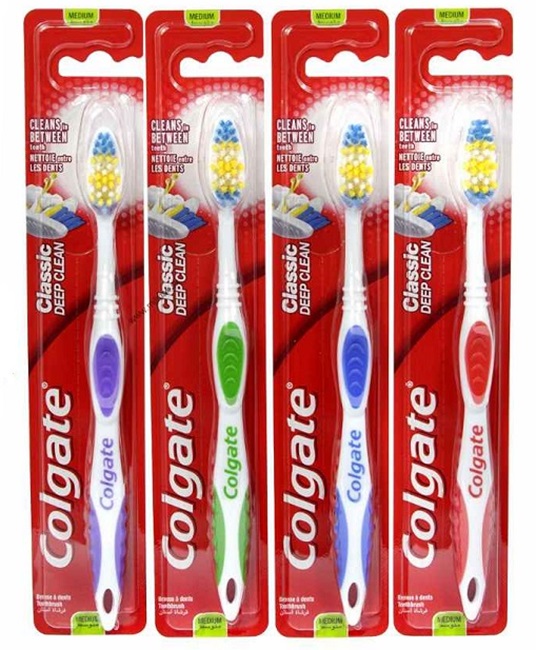 Colgate zubní kartáček Classic Deep Clean Medium 1 ks