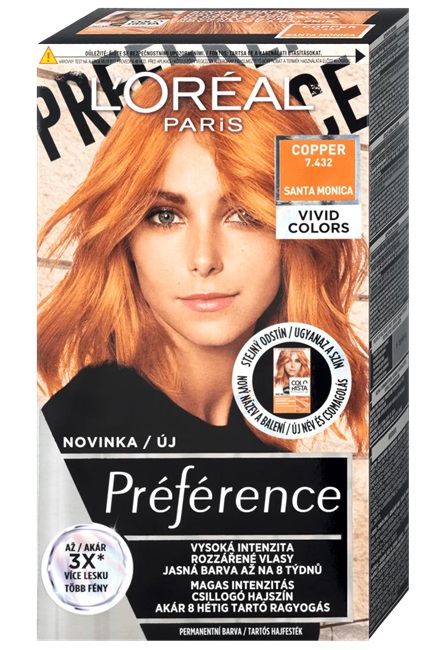 Loreal Paris Préférence Vivid Colors 7.432 Copper