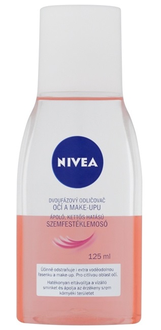 Nivea Visage dvoufázový odličovač očí a make-up 125 ml