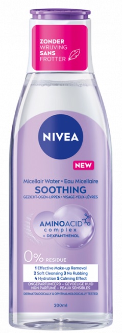 Nivea pleťová voda MicelllAIR micelární voda citlivá pleť 200 ml