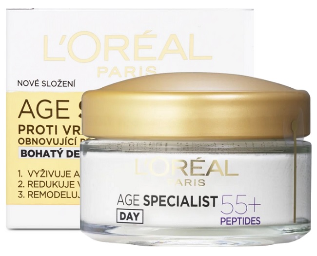 Loreal krém Age Specialist 55+ proti vráskám denní 50 ml