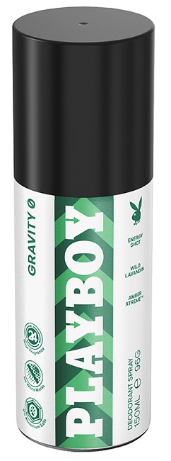 Playboy deospray Men Gravity 0 150 ml