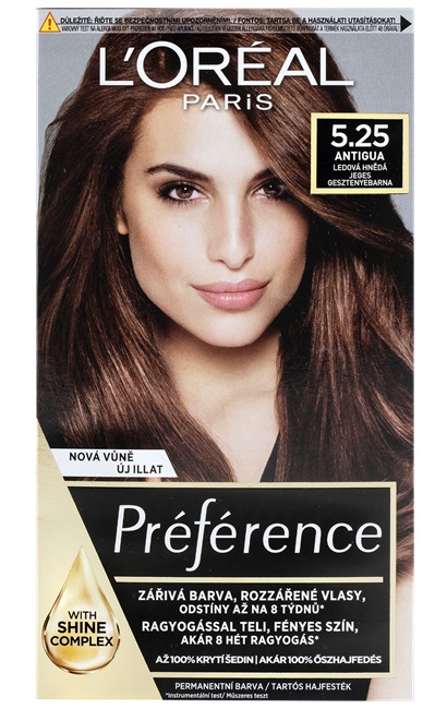 Loreal Paris Préférence Récital barva na vlasy 5.25/M2 antigua Ledová hnědá