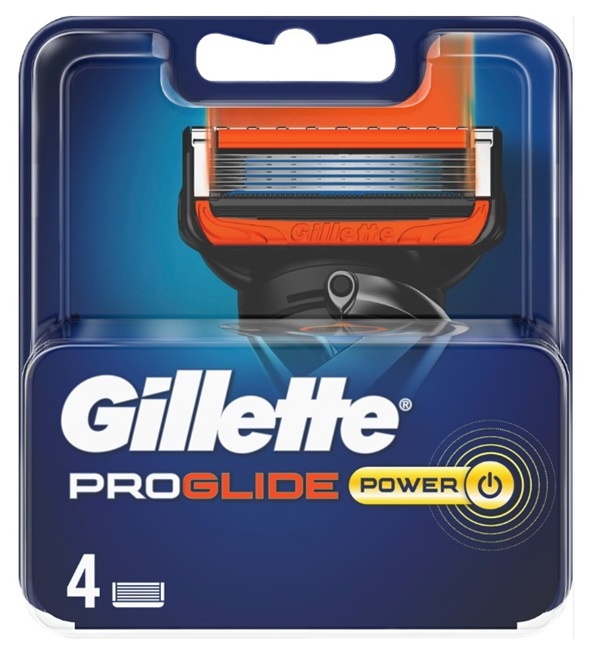 Gillette Fusion Proglide Power náhradní břity 4 ks