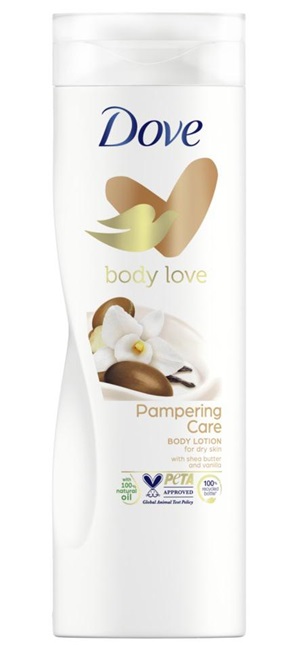 Dove tělové mléko Purely Pampering Shea Butter 400 ml