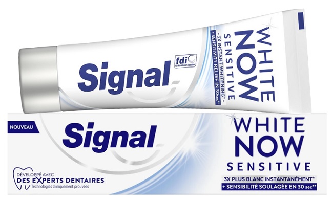 Signal zubní pasta White Now Sensitive 75 ml