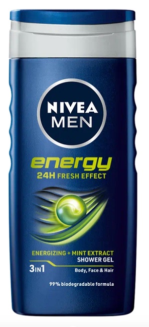 Nivea sprchový gel Men Energy 250 ml