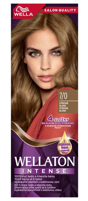 Wella Wellaton Intense Color Cream krémová barva na vlasy 7/0 medium blond