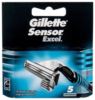 Gillette Sensor Excel náhrady 5 ks
