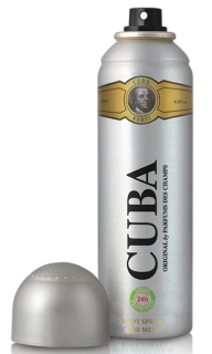 Cuba deospray Gold 200 ml